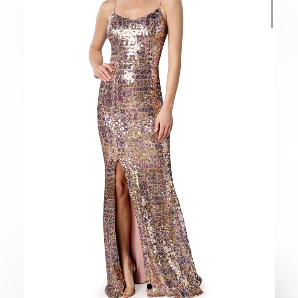 Gorgeous Sequin Evening Gown
